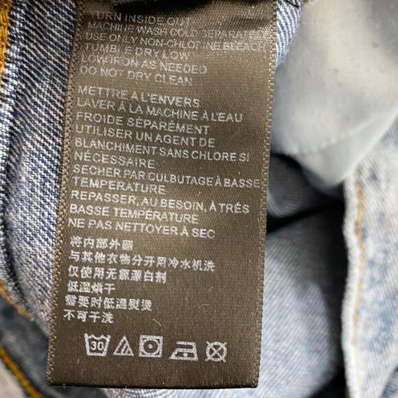 BDG Urban Outfitters Bleached High Waisted Jeans - 27 - Picture 6 of 13